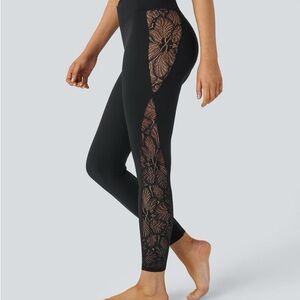 HALARA Black Leggings 7/8 length